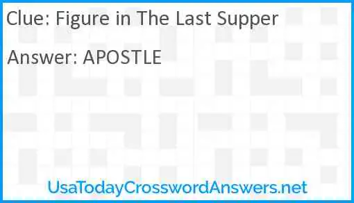 Figure in The Last Supper Answer