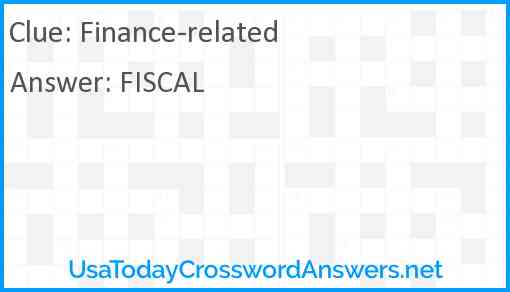 Finance-related Answer
