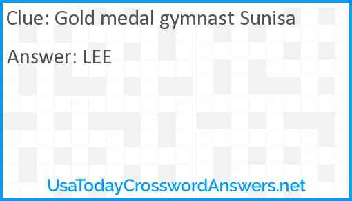 Gold medal gymnast Sunisa Answer