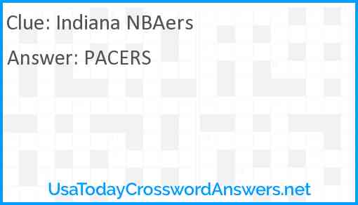 Indiana NBAers Answer