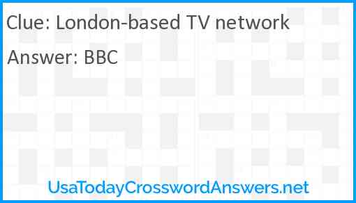 London-based TV network Answer