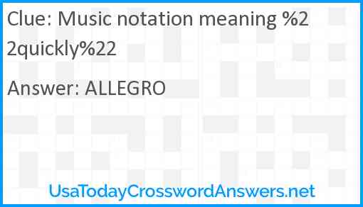 Music notation meaning %22quickly%22 Answer