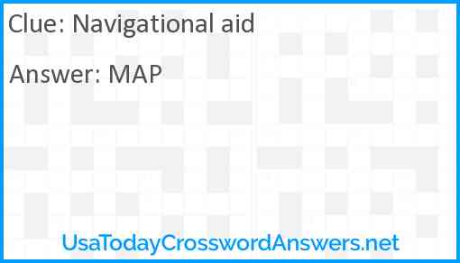 Navigational aid Answer