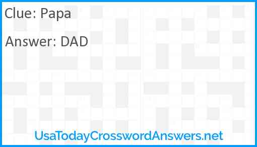 Papa Answer