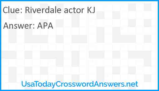 Riverdale actor KJ Answer