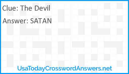 The Devil Answer