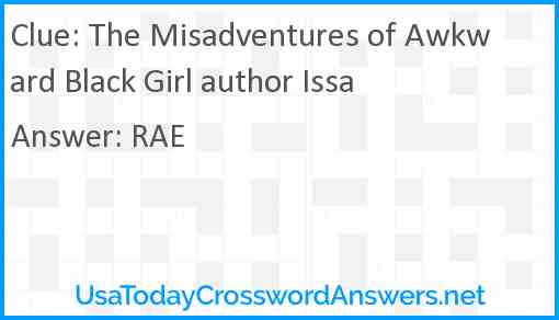 The Misadventures of Awkward Black Girl author Issa Answer