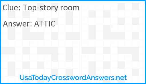 Top-story room Answer