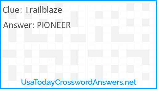 Trailblaze Answer